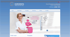 Desktop Screenshot of eurodenta-albania.com